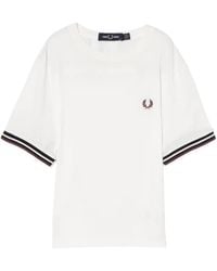 Fred Perry - Crew Neck T-Shirt - Lyst