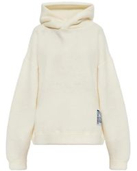DSquared² - Logo-Patch Wool Hoodie - Lyst