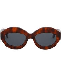 Marni - Sonnenbrille mit rundem Gestell - Lyst