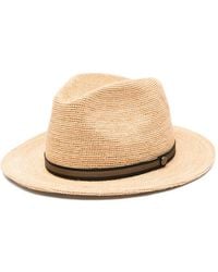 Borsalino - Argentina Rafia Hat - Lyst
