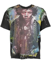 Earthling Collective - Jimi Hendrix Graphic-Print T-Shirt - Lyst