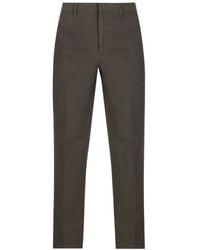 Prada - Garment-Dyed Cotton Pants - Lyst