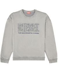 DIESEL - S-Boxt-Raw-V1 Sweatshirt - Lyst