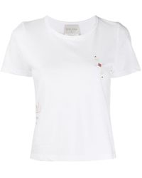 Forte Forte Футболка С Вышивкой My T-shirt - Белый