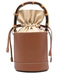 Simon Miller - Tiki Top-Handle Leather Tote Bag - Lyst