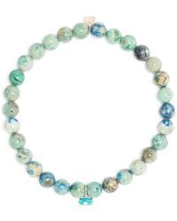Sydney Evan - 14Kt Evil Eye Bracelet - Lyst