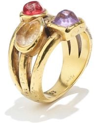 Goossens - Mini Cabochons Stacking Ring - Lyst