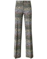 Missoni - Tailored Space-Dye Viscose Lamé Trousers - Lyst