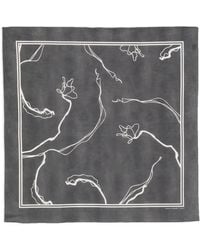 Paura - Schal Mit Print - Lyst