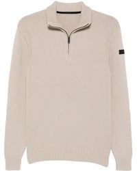 Rrd - Quarter-Zip Knitted Sweater - Lyst