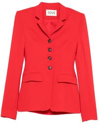 TOVE - Merl Buttoned Flap-Pocket Blazer - Lyst