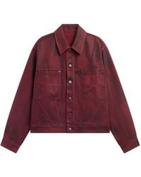 Louis-Gabriel Nouchi - Coated Denim Jacket - Lyst