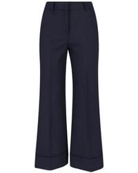 Incotex - Pressed-Crease Turn-Up Cuff Trousers - Lyst