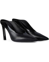 Givenchy - Pointed-Toe Panelled Mules - Lyst