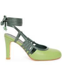 Sarah Chofakian - 75Mm Island Garden Pumps - Lyst