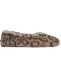 Apparis - Magda Slipper Aus Faux Fur Mit Leopardenprint - Lyst