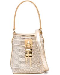 Givenchy - Micro Shark Lock Bucket Bag - Lyst