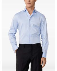 Hackett - Herringbone-Pattern Knightsbridge Shirt - Lyst
