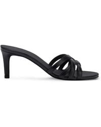 Furla - Crossover-Strap Leather Sandals - Lyst