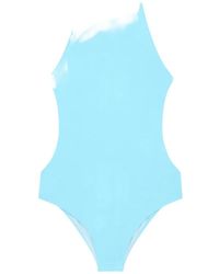 Courreges - Bañador Con Aberturas - Lyst