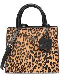 MC2 Saint Barth - Mini Leopard-Print Tote Bag - Lyst