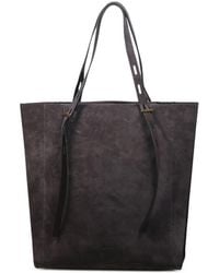 MINOBOSSI - Kiki Suede Tote Bag - Lyst