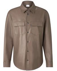 Bogner - Chaqueta De Cuero Olli - Lyst
