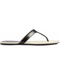 KHAITE - Archer Flat Sandals - Lyst