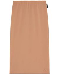 Courreges - Semi-Sheer Midi Skirt - Lyst