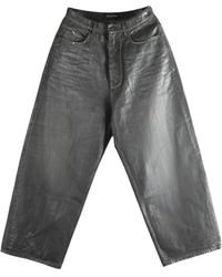 Balenciaga - Button-Fastening Pocket Trousers - Lyst