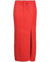Cashmere In Love - Falda de ganchillo Mona midi - Lyst