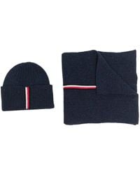 Tommy Hilfiger - Downtown Beanie & Scarf Set - Lyst