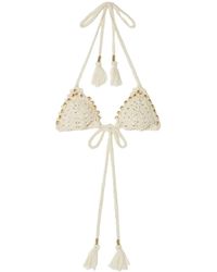 Alanui - Cape Jasmine Bikinitop - Lyst