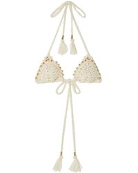 Alanui - Cape Jasmine Bikini Top - Lyst