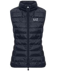 EA7 - Chaleco Acolchado Con Logo - Lyst