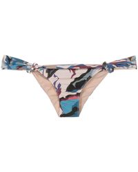 Clube Bossa - Rings Camouflage-print Bikini Bottoms - Lyst