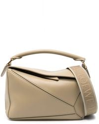 Loewe - Small Puzzle Leather Tote Bag - Lyst