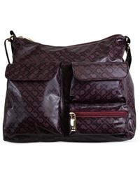 Gherardini - Monogram-Print Multi-Pocket Cross Body Bag - Lyst
