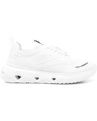 Karl Lagerfeld - Logo-Embellished Sneakers - Lyst