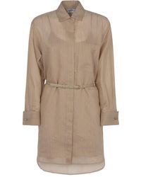 Max Mara - ストライプ シャツドレス - Lyst