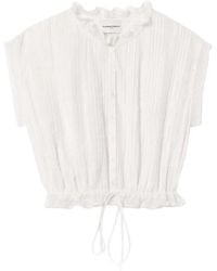 Claudie Pierlot - Sleeveless Short Shirt - Lyst
