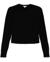 James Perse - Cropped Long-Sleeved T-Shirt - Lyst