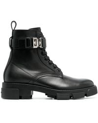 Givenchy - Terra Leather Ankle Boots - Lyst