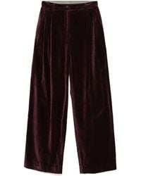 Ziggy Chen - Fluwelen Broek - Lyst