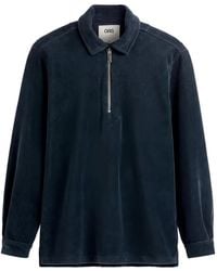 Oas - Savvy Zip-Fastening Polo Shirt - Lyst