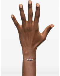 Vivienne Westwood Luzie Fish-Charm Bracelet in Metallic | Lyst