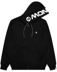 Aape By A Bathing Ape - Aapenow Moonface Zip-Up Hoodie - Lyst