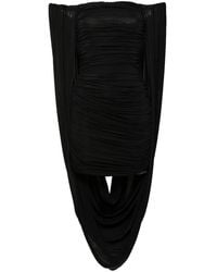 GIUSEPPE DI MORABITO - Off-Shoulder Draped Mini Dress - Lyst