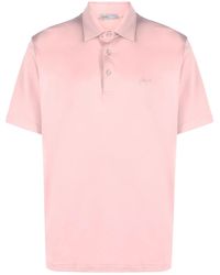 Herno - Poloshirt Mit Logo-Stickerei - Lyst