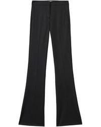 Blumarine - Diagonal-Weave Trousers - Lyst